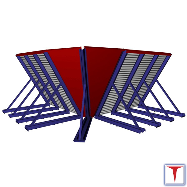 Titan Obras de planta de acopio de cereales.
