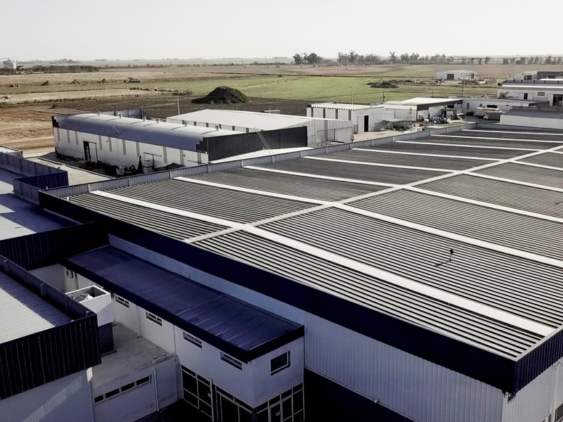 Titan, construcción de nave industrial para Indubol Titan, construcción de nave industrial para Indubol