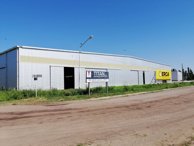 Titan, construcción de nave industrial para Indubol Leones Titan, construcción de nave industrial para Indubol Leones