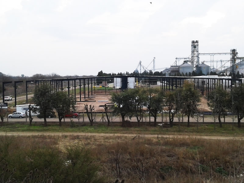 Titan, construcción de nave industrial para Indubol Leones Titan, construcción de nave industrial para Indubol Leones